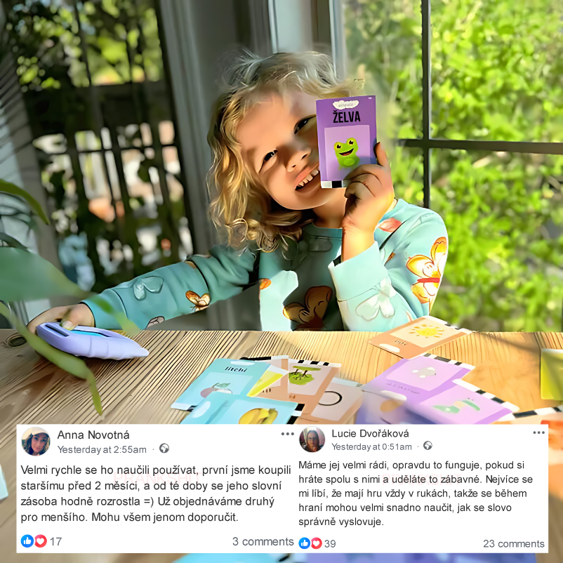 KinderSpeech™ – Anglicko-německé karty pro rozvoj řeči