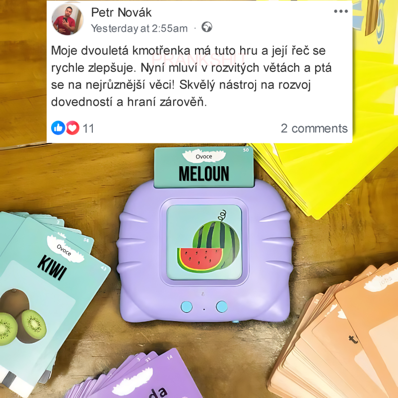 KinderSpeech™ – Anglicko-německé karty pro rozvoj řeči