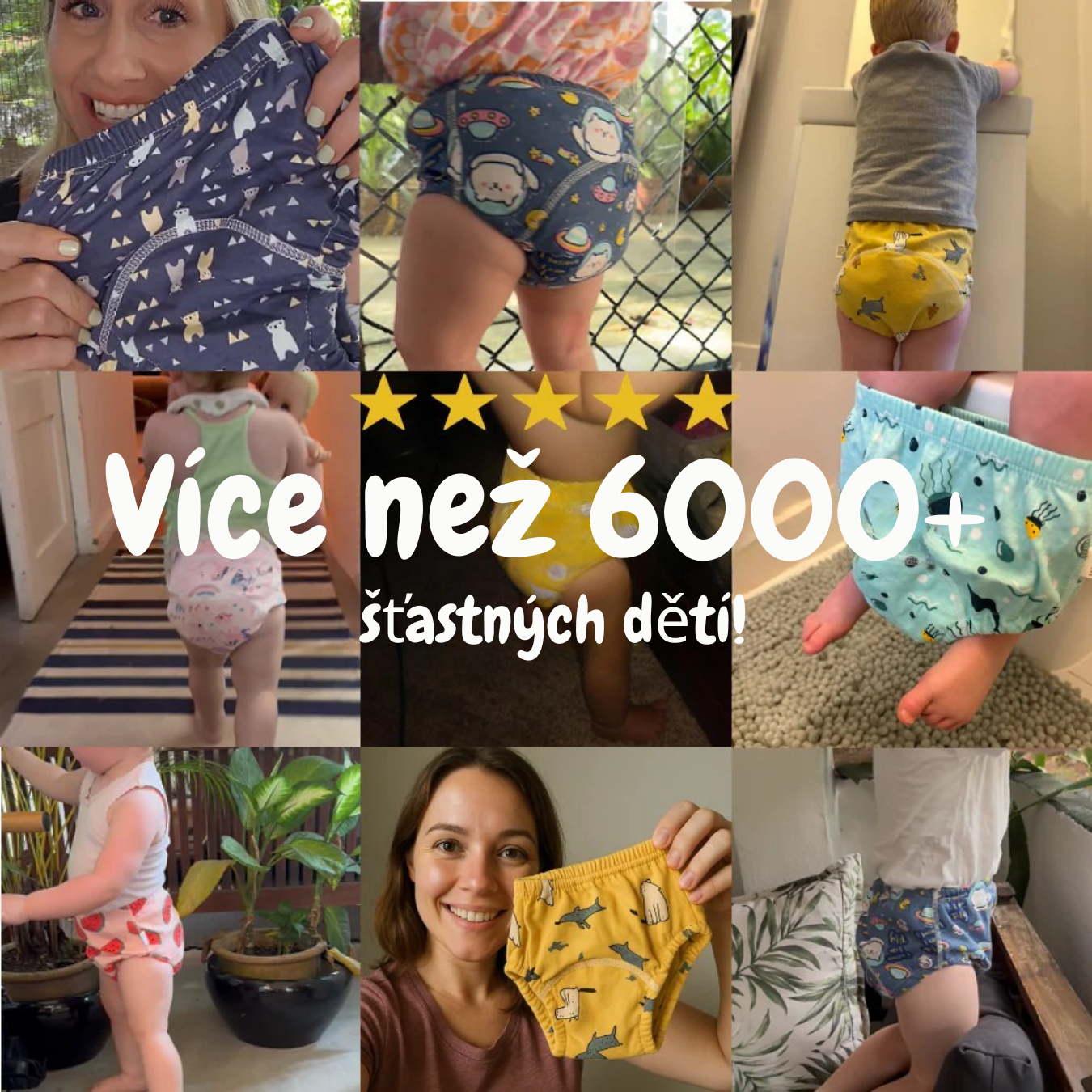 Bugsy™ - Kalhotky místo plenky