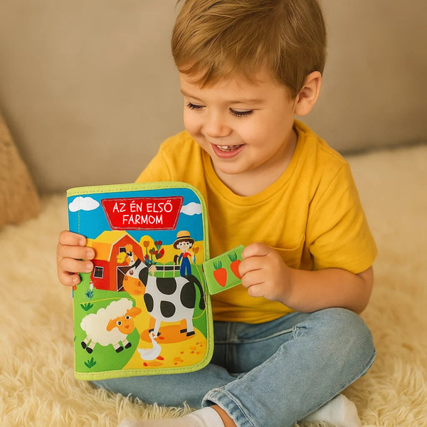 Montessori Kniha pohádek ze světa farmy