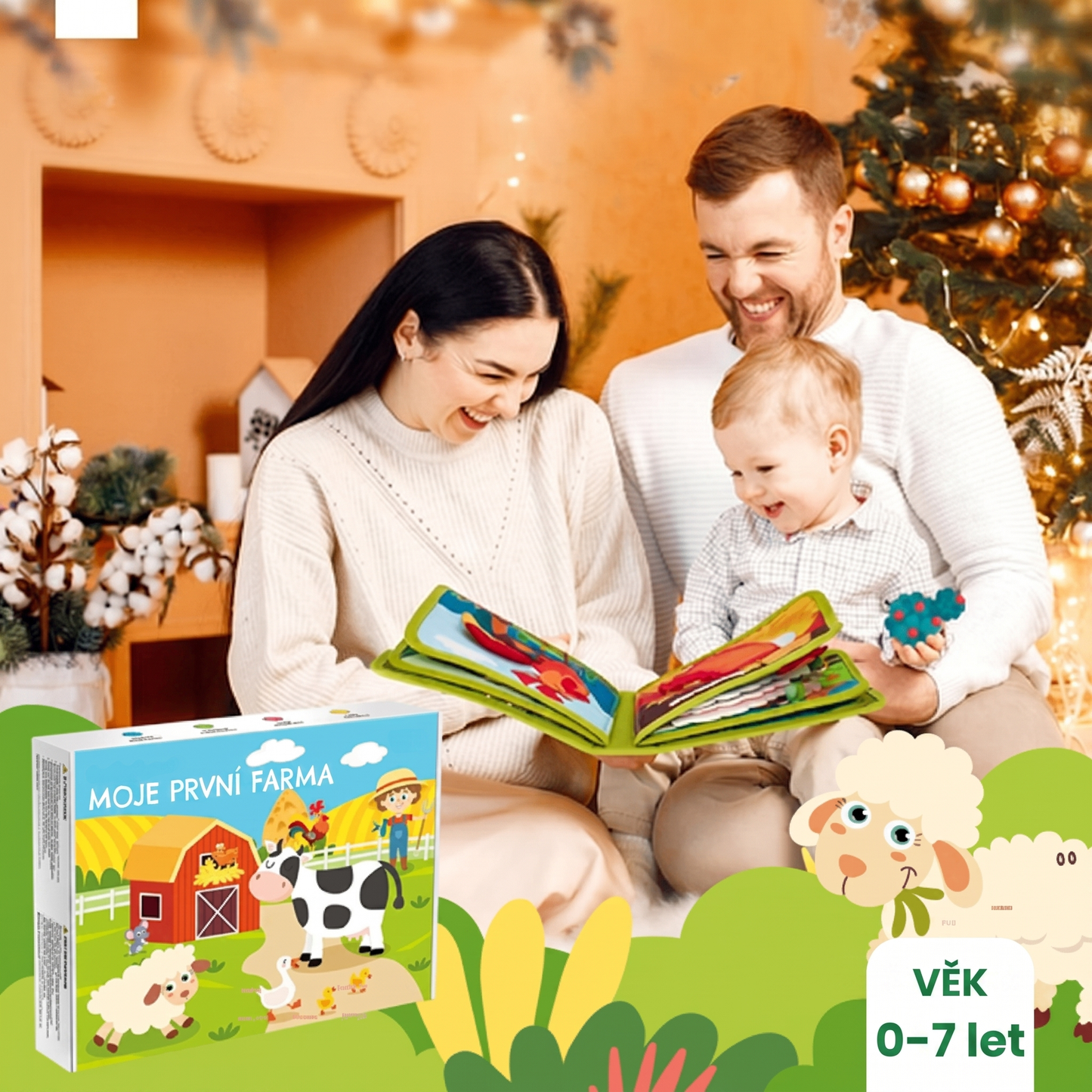 Montessori Kniha pohádek ze světa farmy