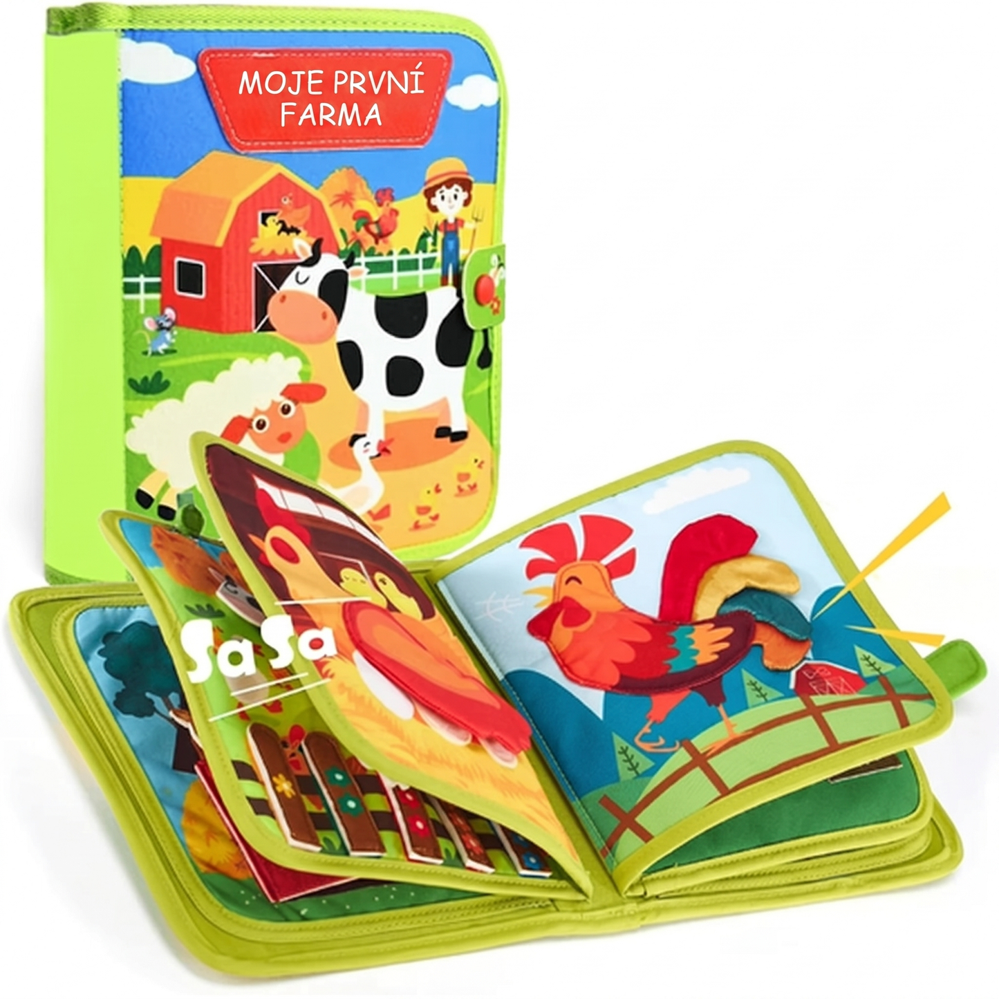 Montessori Kniha pohádek ze světa farmy